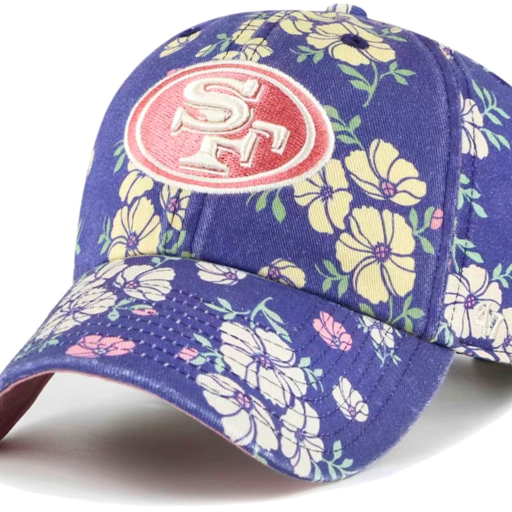 BNWT Women's '47 Navy San Francisco 49ers Primrose Clean Up Adjustable Hat